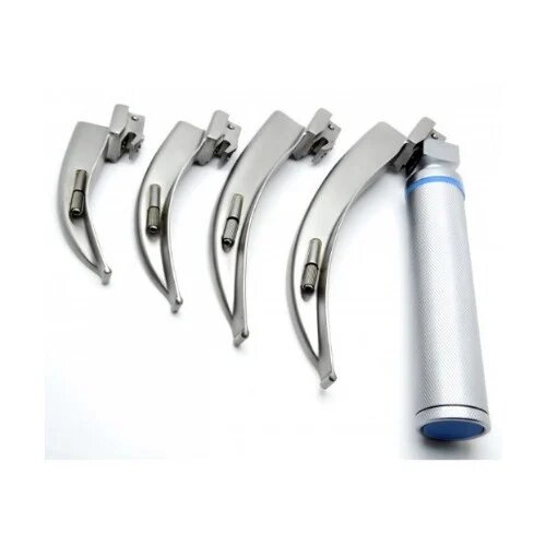 LARYNGOSCOPE SET OF 4 BALDES ADULT & PEADS FIBER OPTIC Price in ...
