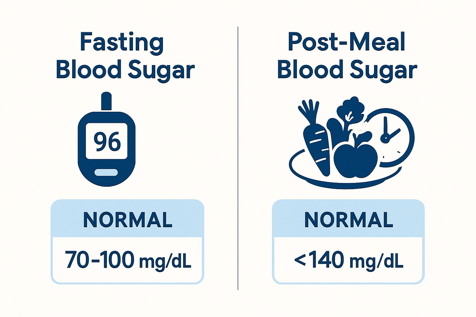 Fasting Vs Post-Meal Blood Sugar - What Numbers Mean?